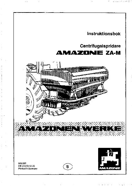Instruktionsbok ZA-M