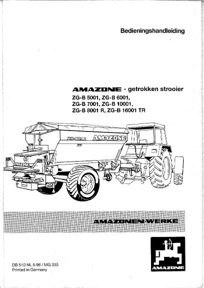 Bedieningshandleiding ZG-B1