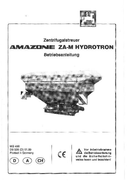 Betriebsanleitung ZA-M Hydrotron