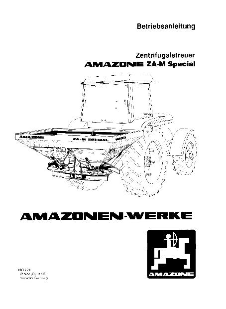 Betriebsanleitung ZA-M Spezial