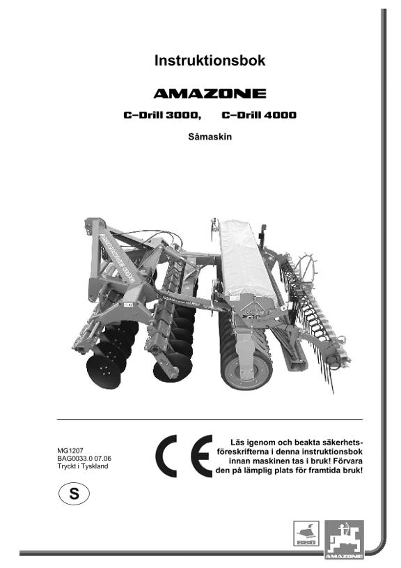 Instruktionsbok C-DRILL