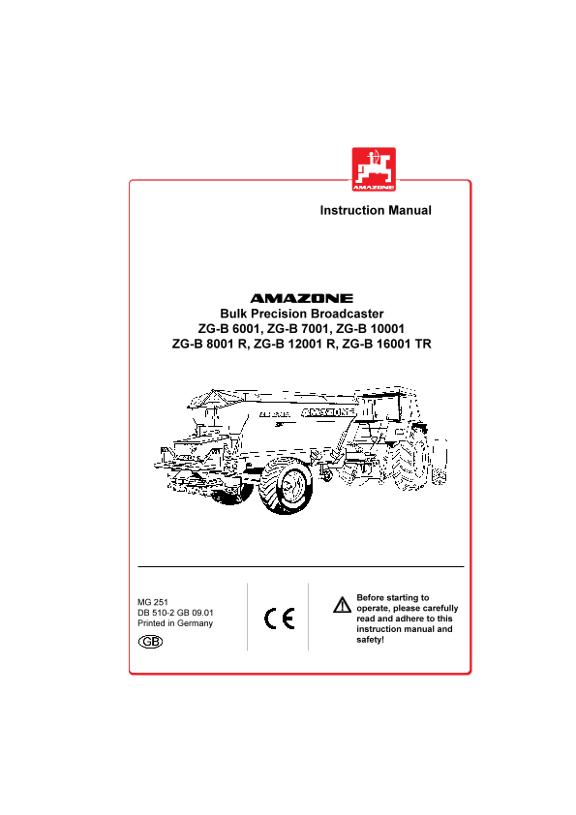 Operation manual ZG-B1