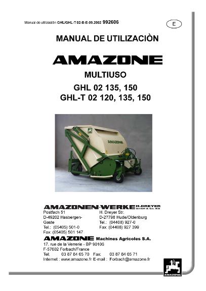 Manual del operador GHL 02 135, 150 GHL-T 02 120, 135, 150