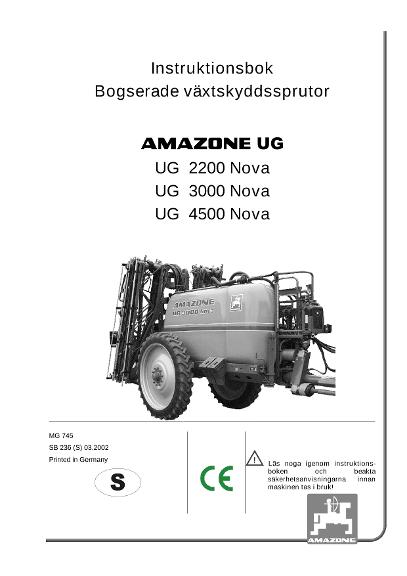 Instruktionsbok UG Nova