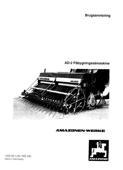 Brugsanvisning AD 2
