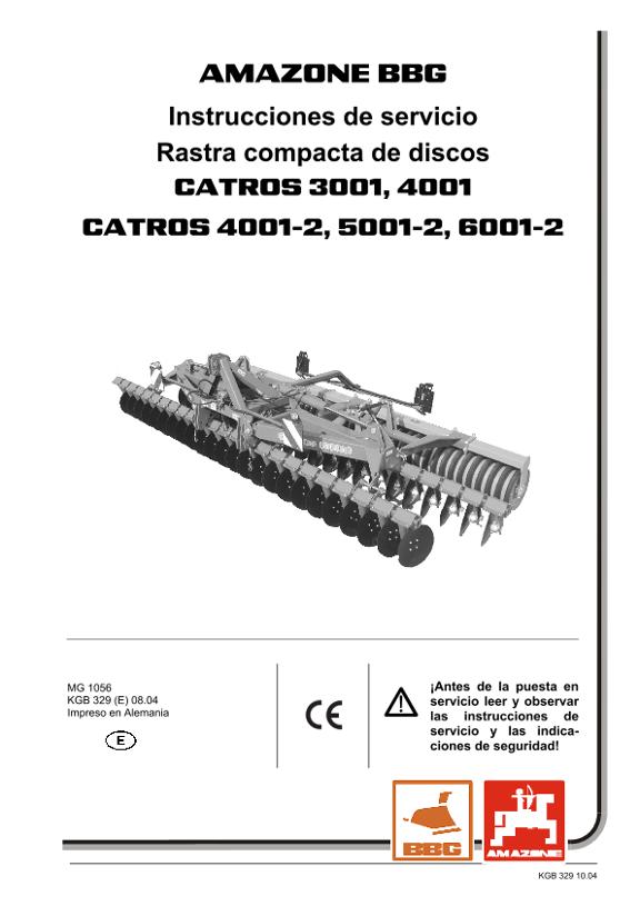 Manual del operador Catros 01