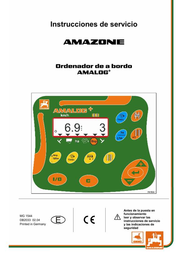 Manual del operador AmaLog+ 