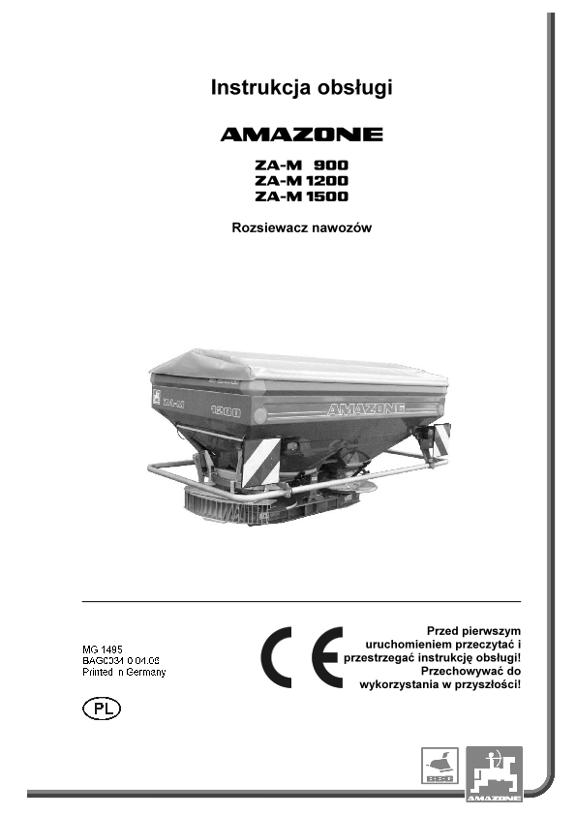 Instrukcja obsługi ZA-M 900 / 1200 / 1500