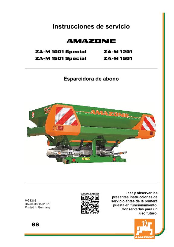 Manual del operador ZA-M / ZA-M Special