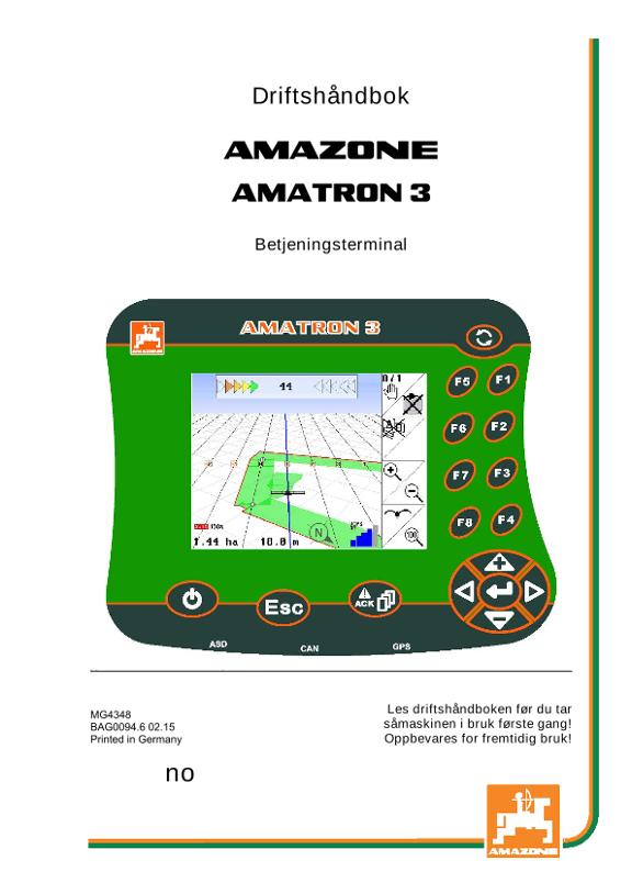 Instruksjonsboka AMATRON 3