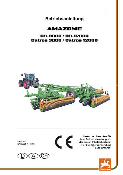 Betriebsanleitung KR 9002/12002 CATROS/D9