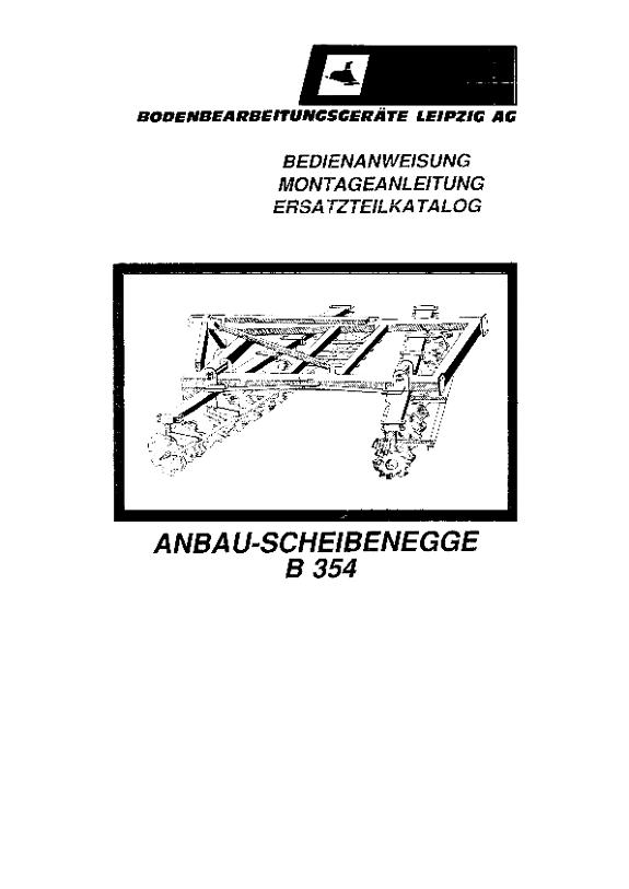 Betriebsanleitung B354