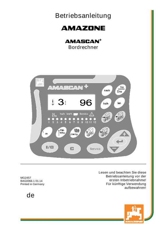 Betriebsanleitung AMASCAN+