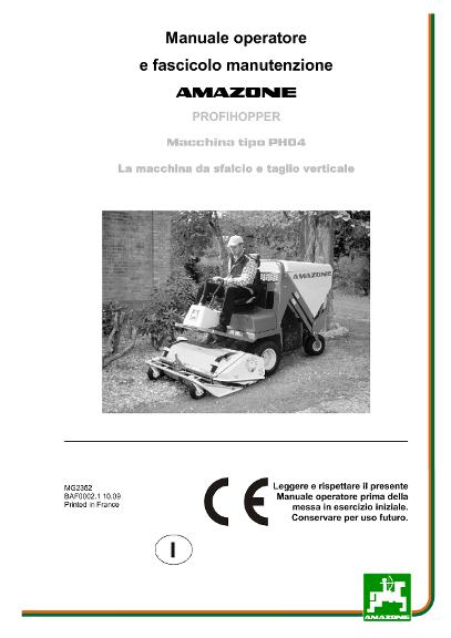 Manuale di intruzioni PH 04