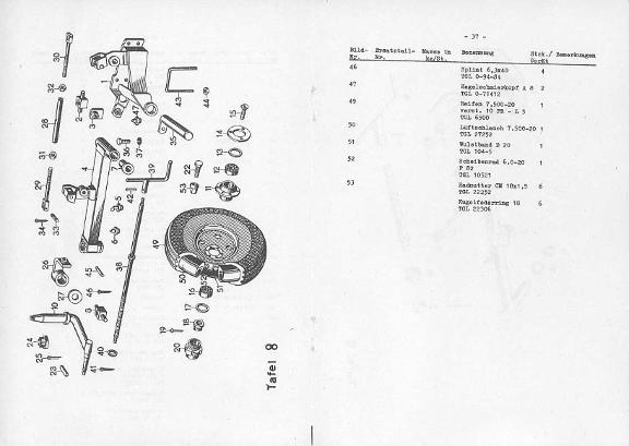 Ersatzteilkatalog Aufsattel-Scharschälpflug B540