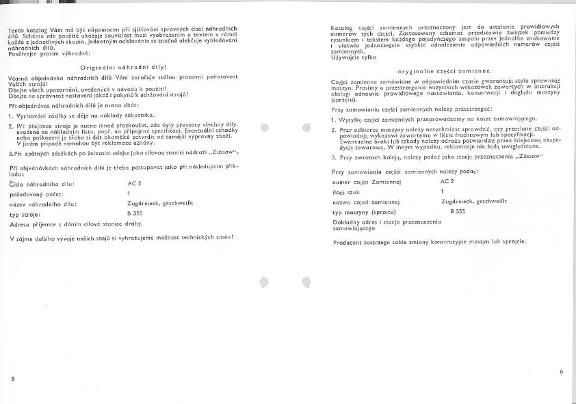 Ersatzteilkatalog Anhängescheibenegge B355