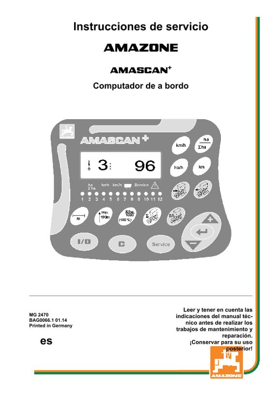 Manual del operador AMASCAN+