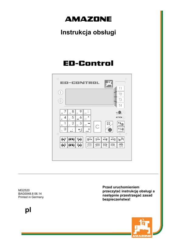 Instrukcja obsługi ED-CONTROL