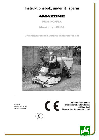 Instruktionsbok PH 04