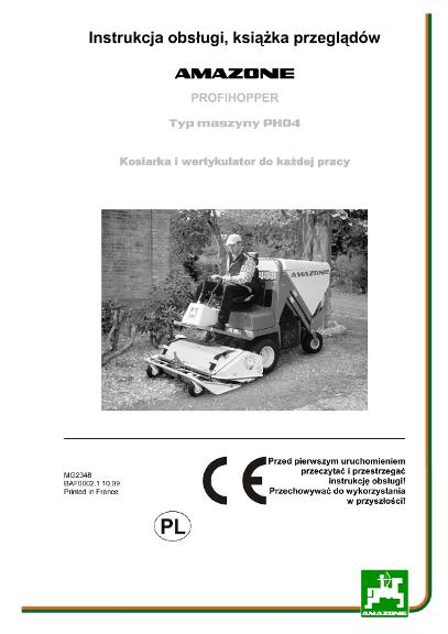 Instrukcja obsługi PH 04