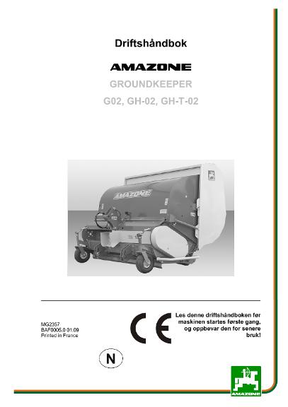 Instruksjonsboka G / GH / GH-T-02 
