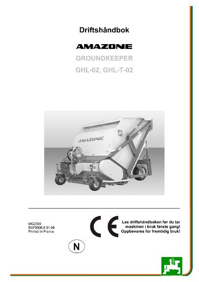 Instruksjonsboka GHL / GHL-T-02 