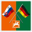 Flaggenkombination Slowakei + Deutschland