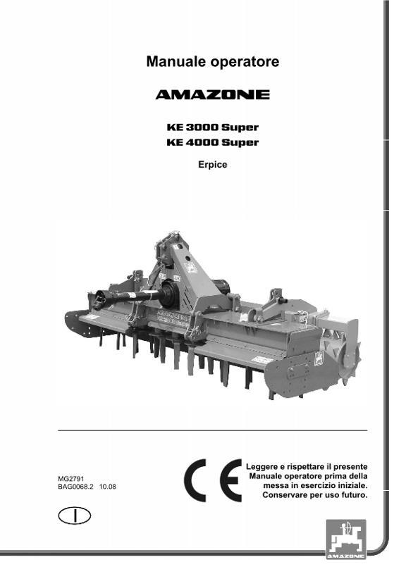 Manuale di intruzioni KE 3000/4000 SUPER