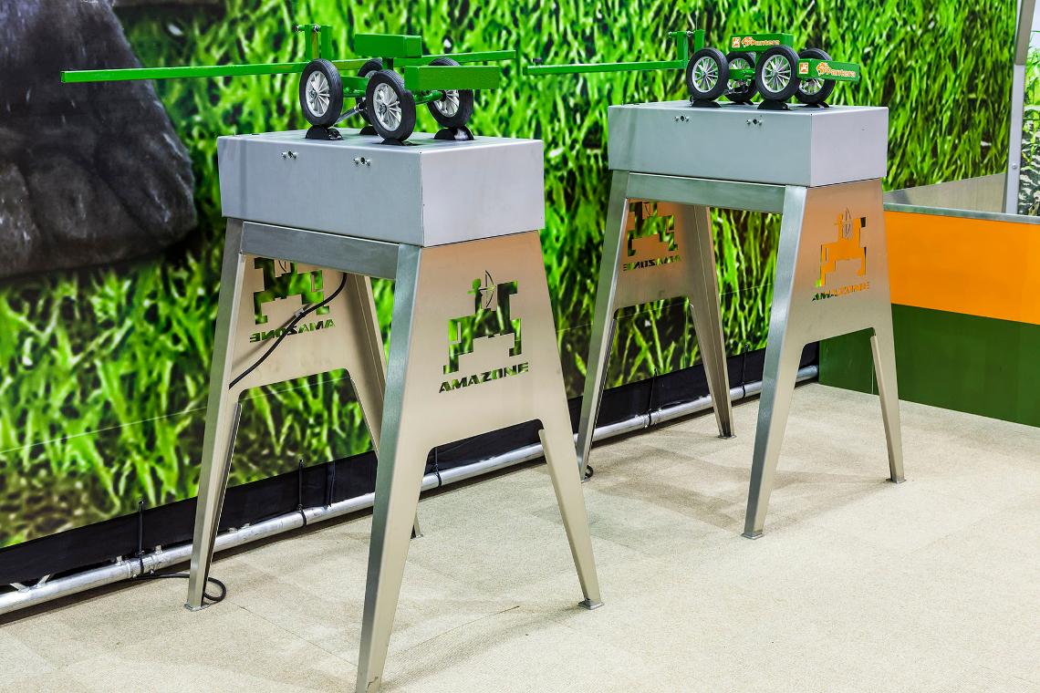 Ausstellungsobjekt BoniRob-Stand