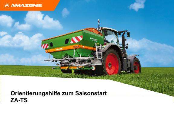 Orientierungshilfe zum Saisonstart ZA-TS
